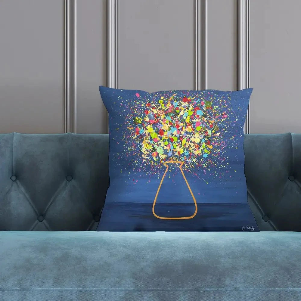 Golden Glow Cushion Golden Glow Cushion wall art product Jo Gough