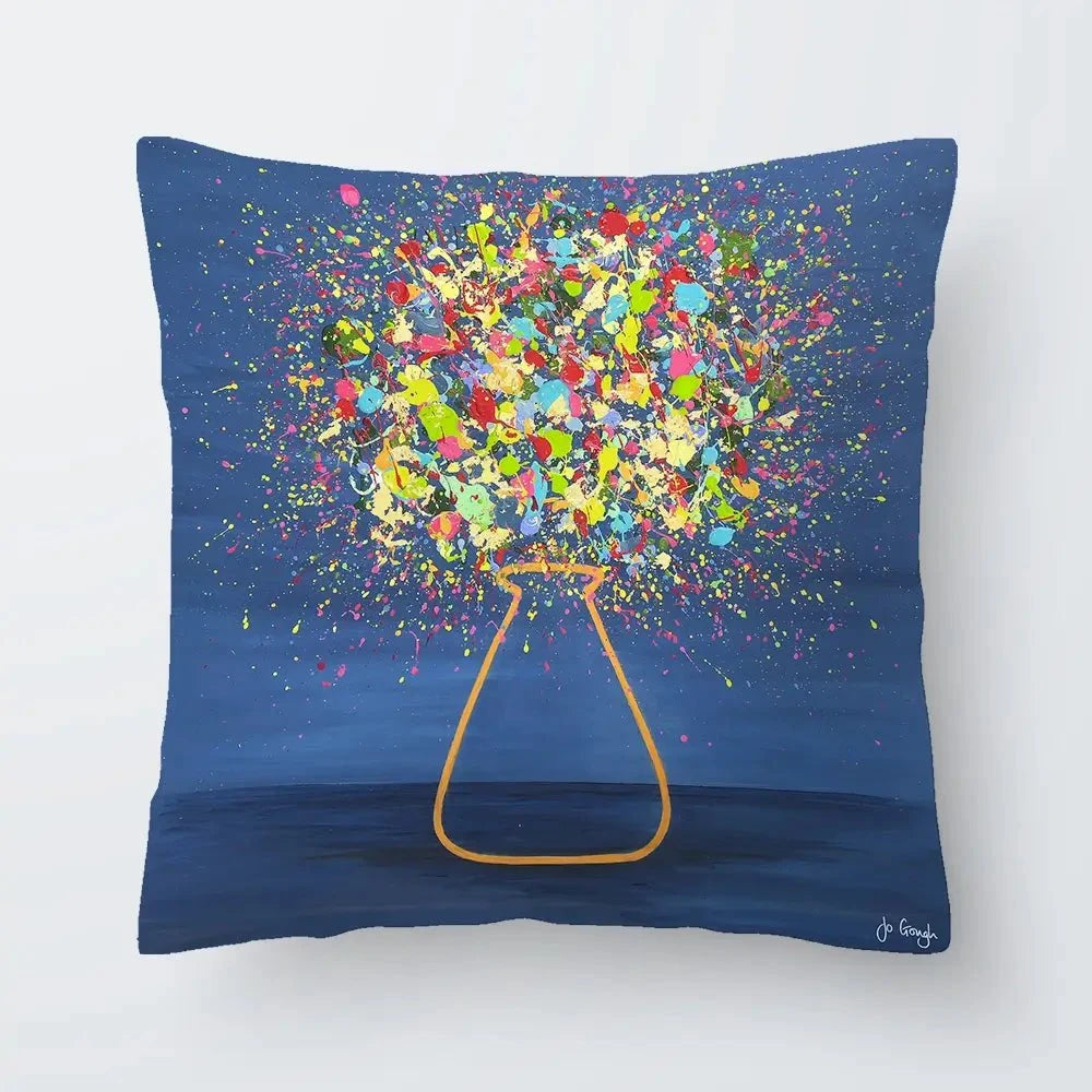 Golden Glow Cushion Golden Glow Cushion wall art product Jo Gough