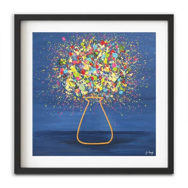 Golden Glow Framed Art Print Golden Glow Framed Art Print wall art product Jo Gough