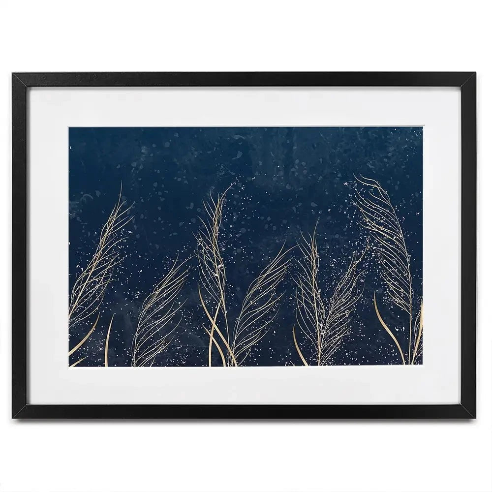 Golden Grass Framed Art Print Golden Grass Framed Art Print wall art product Aleshyn_Andrei / Shutterstock
