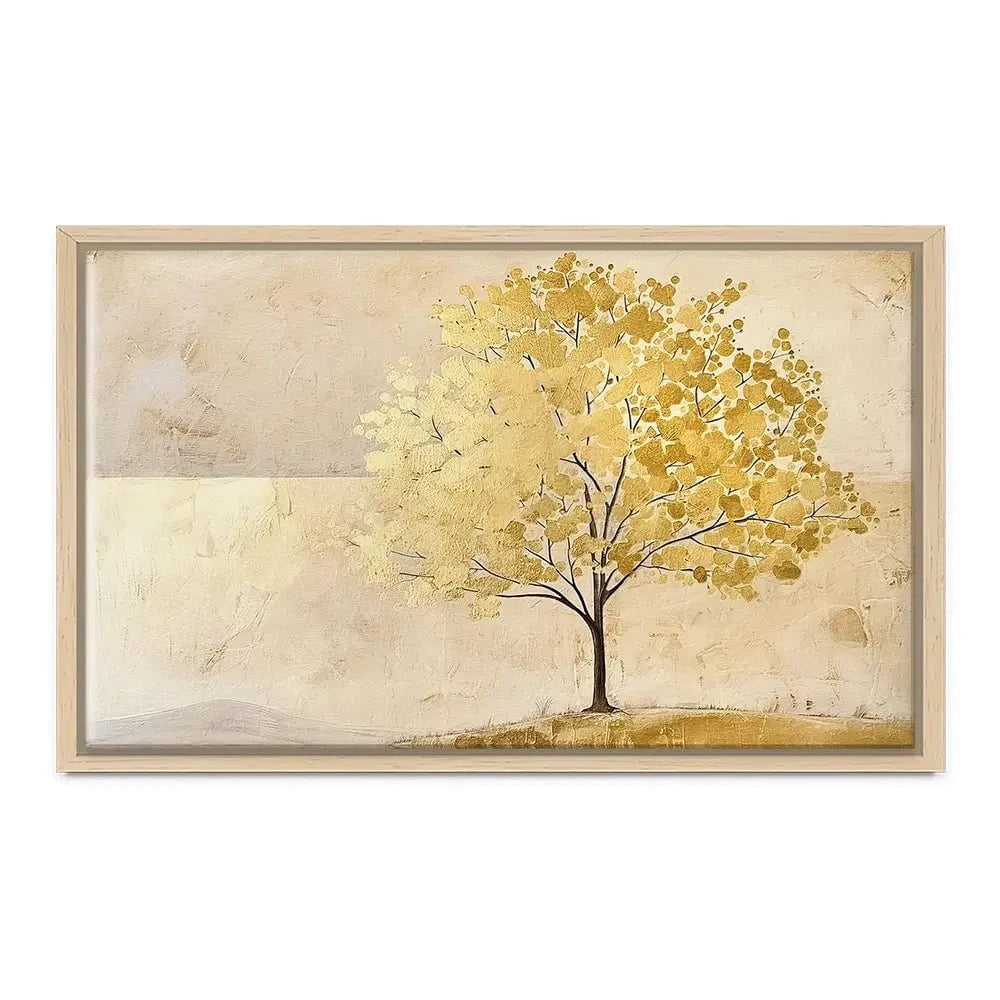 Golden Landscape Canvas Print Golden Landscape Canvas Print wall art product RileyB - Independent