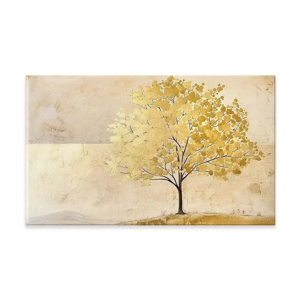 Golden Landscape Canvas Print Golden Landscape Canvas Print wall art product RileyB - Independent
