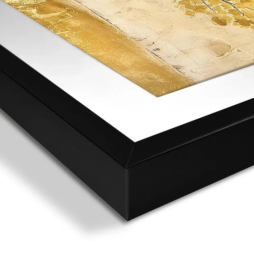 Golden Landscape Framed Art Print Golden Landscape Framed Art Print wall art product RileyB - Independent