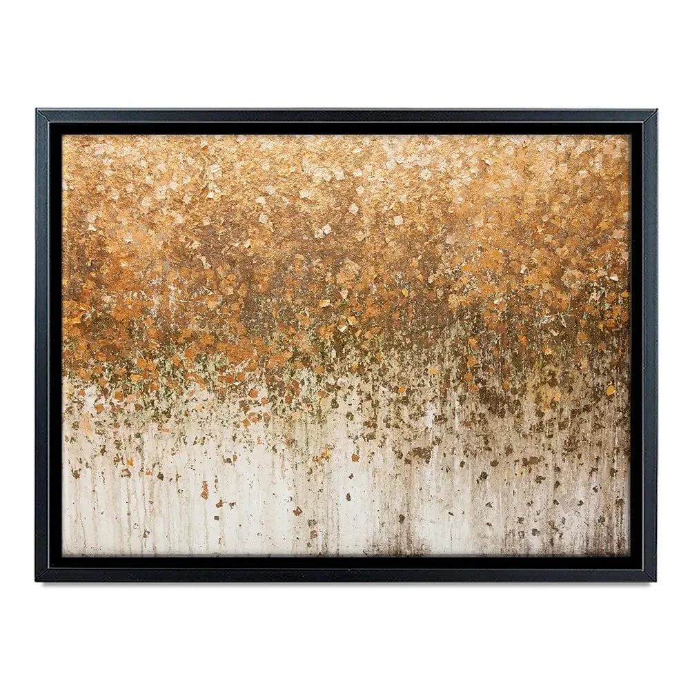 Golden Leaf Wall Canvas Print Golden Leaf Wall Canvas Print wall art product WIN12_ET / Shutterstock