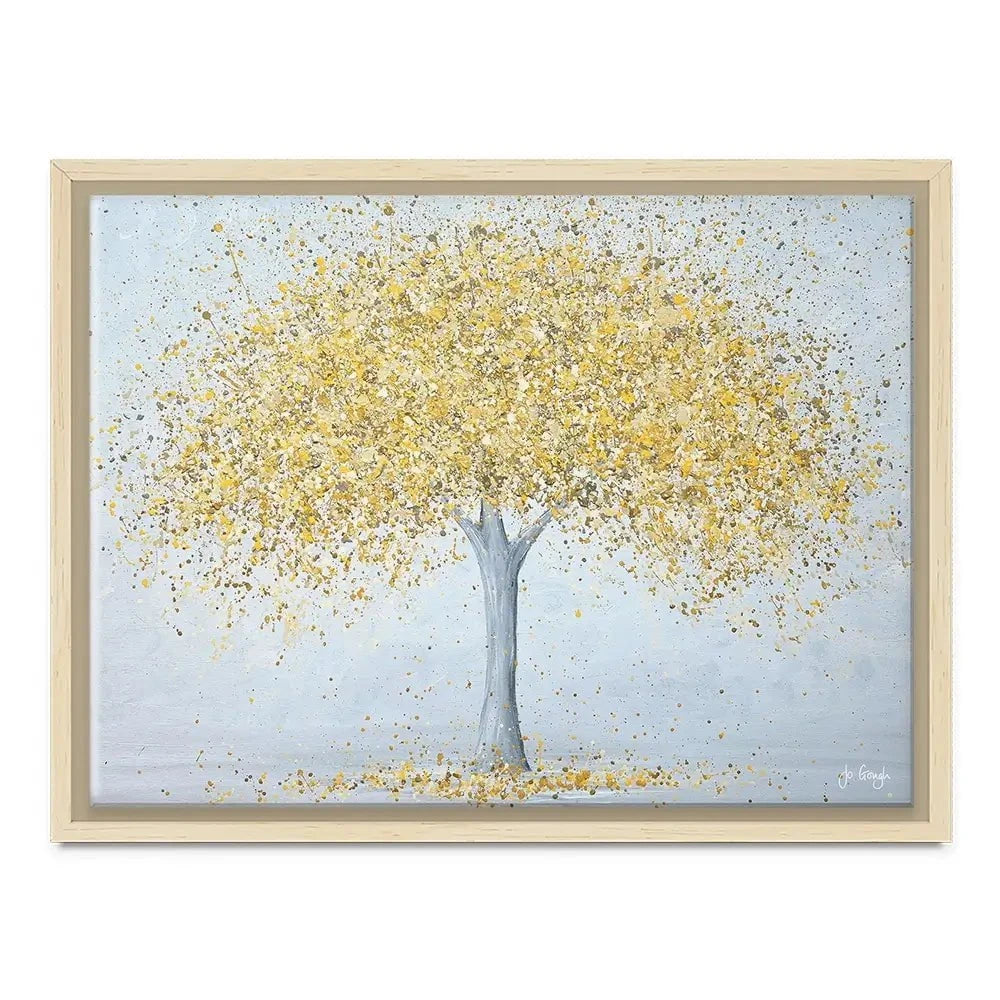 Golden Love Canvas Print Golden Love Canvas Print wall art product Jo Gough