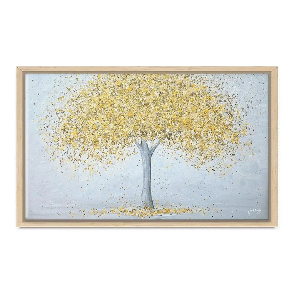 Golden Love Canvas Print Golden Love Canvas Print wall art product Jo Gough
