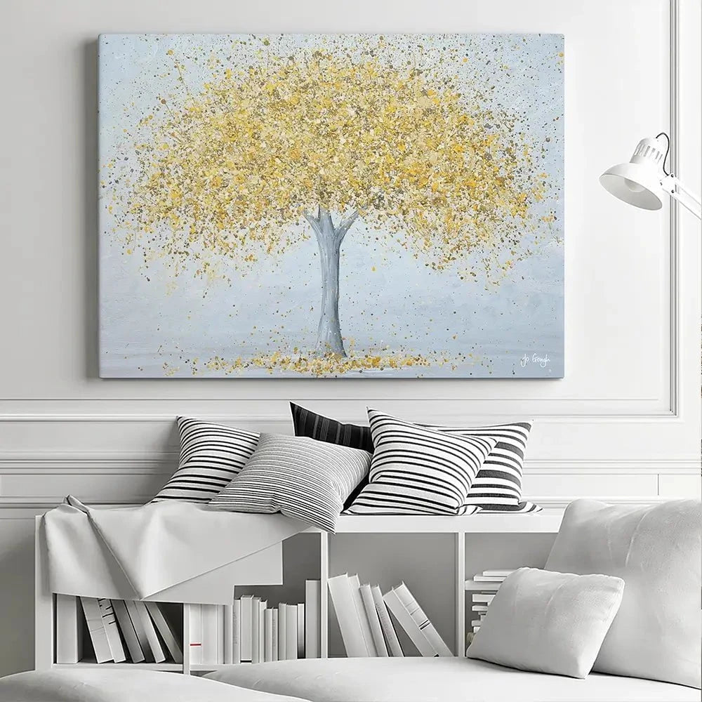 Golden Love Canvas Print Golden Love Canvas Print wall art product Jo Gough