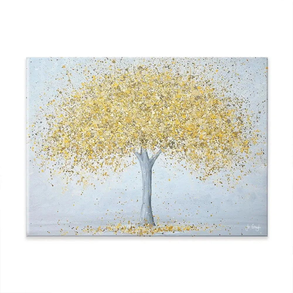 Golden Love Canvas Print Golden Love Canvas Print wall art product Jo Gough