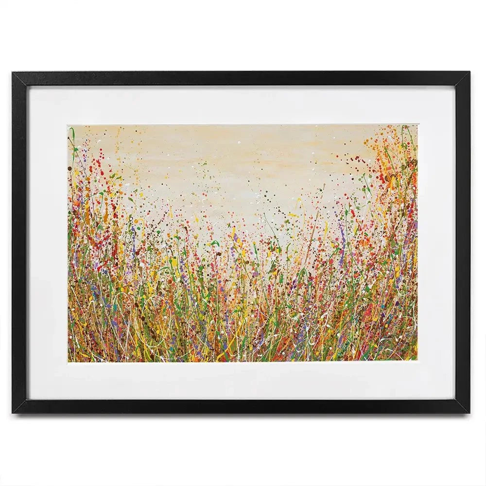 Golden Meadow Framed Art Print Golden Meadow Framed Art Print wall art product Olga Tkachyk