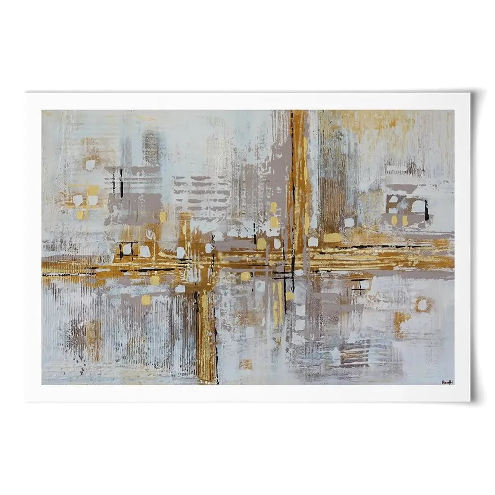 Golden Memory Art Print Golden Memory Art Print wall art product Maria Moretti