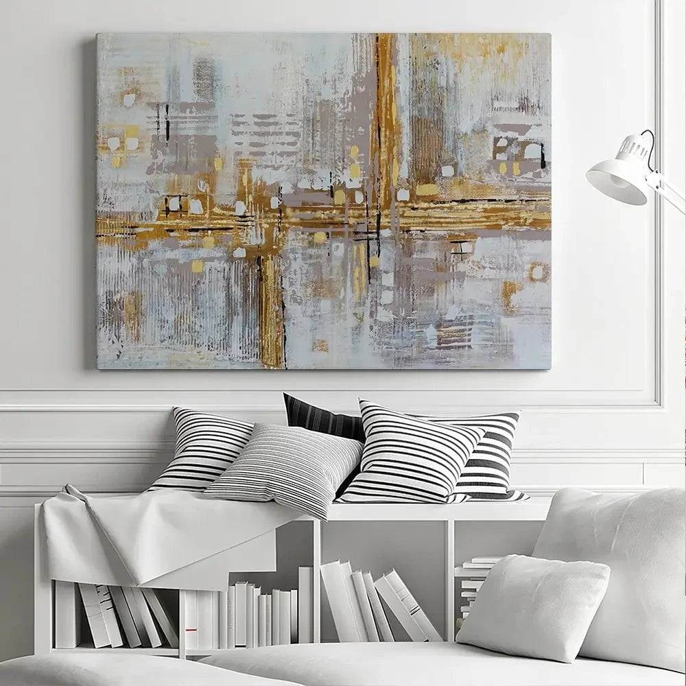 Golden Memory Canvas Print Golden Memory Canvas Print wall art product Maria Moretti