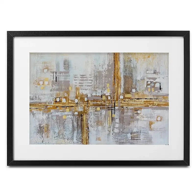 Golden Memory Framed Art Print Golden Memory Framed Art Print wall art product Maria Moretti