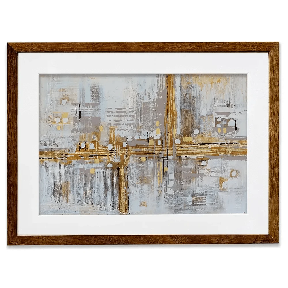 Golden Memory Framed Art Print Golden Memory Framed Art Print wall art product Maria Moretti