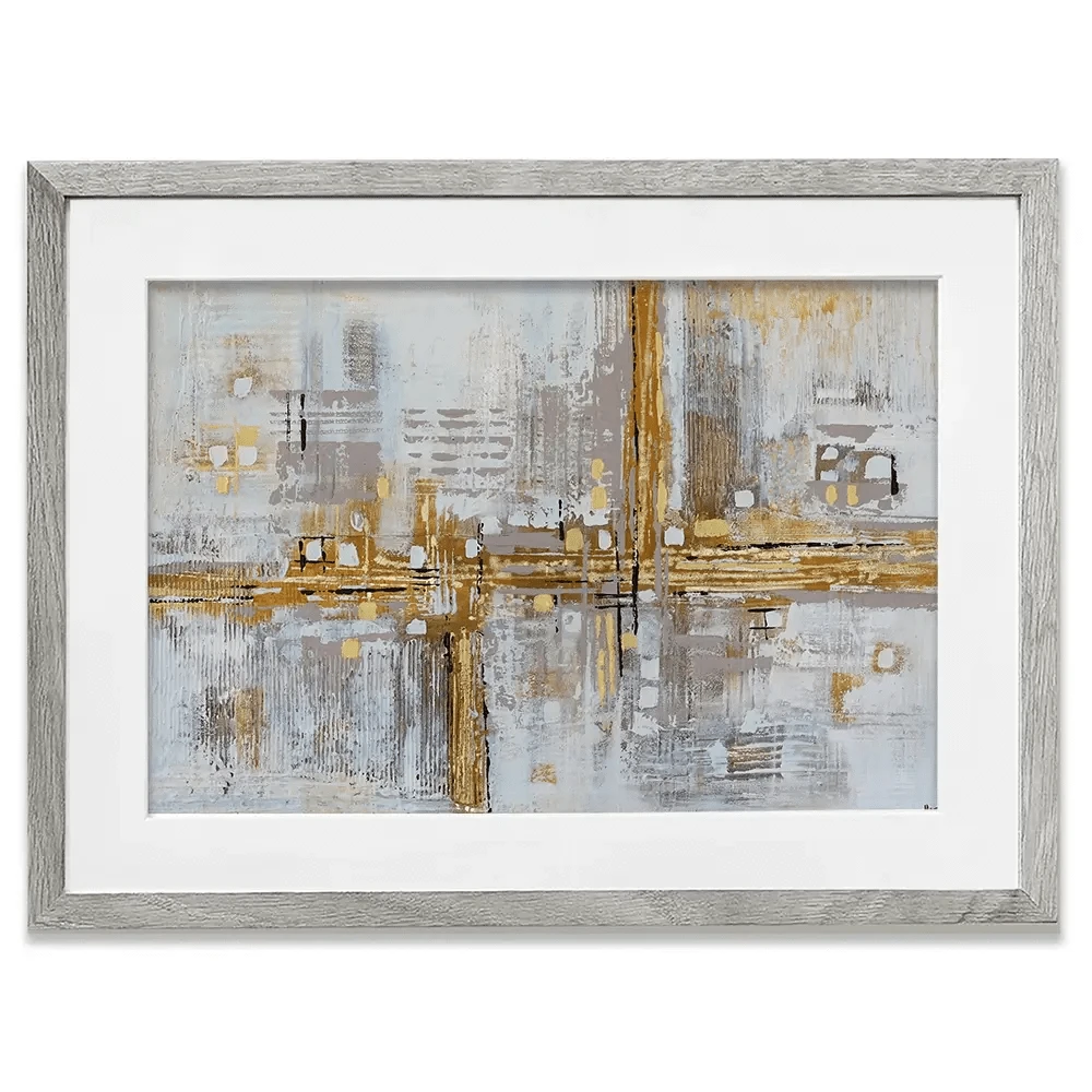 Golden Memory Framed Art Print Golden Memory Framed Art Print wall art product Maria Moretti