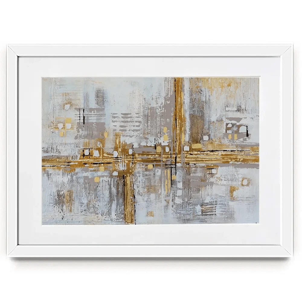 Golden Memory Framed Art Print Golden Memory Framed Art Print wall art product Maria Moretti