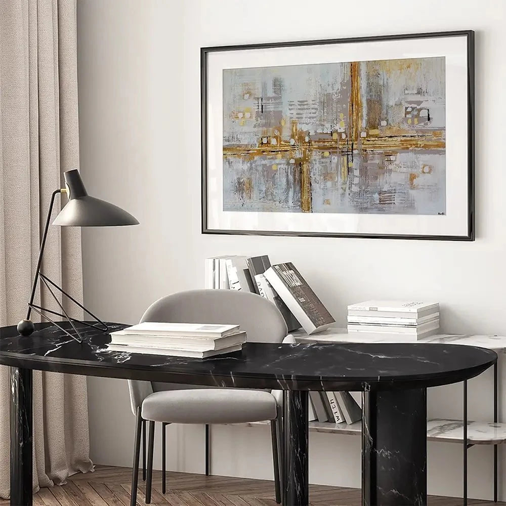 Golden Memory Framed Art Print Golden Memory Framed Art Print wall art product Maria Moretti
