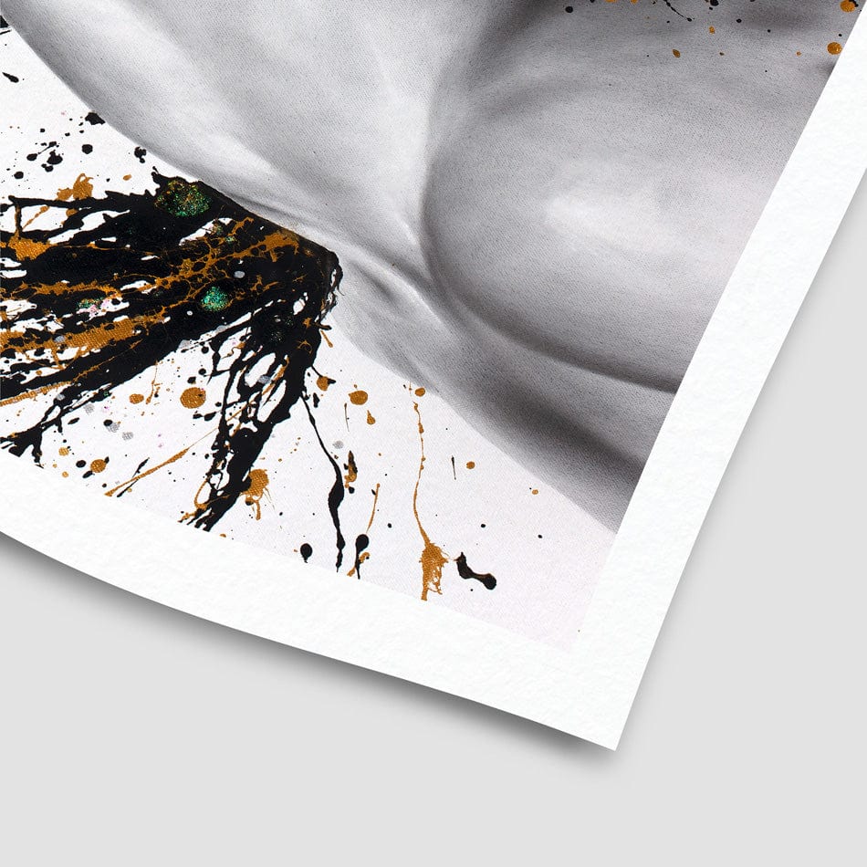 Golden Onyx Sensation Art Print wall art product Ashvin Harrison
