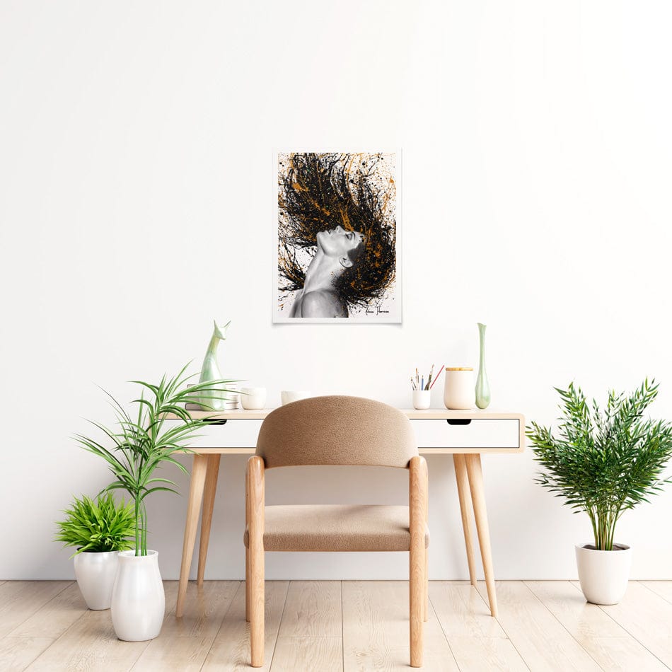 Golden Onyx Sensation Art Print wall art product Ashvin Harrison