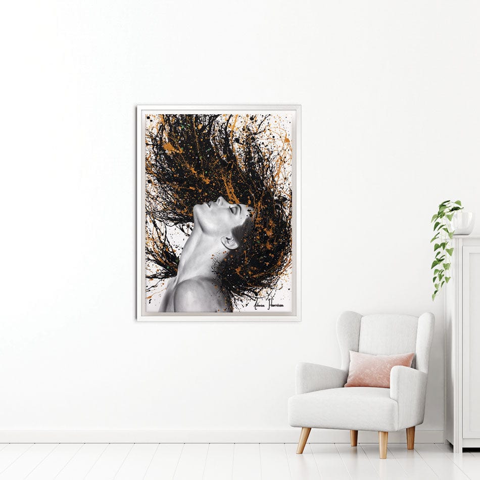 Golden Onyx Sensation Canvas Print wall art product Ashvin Harrison