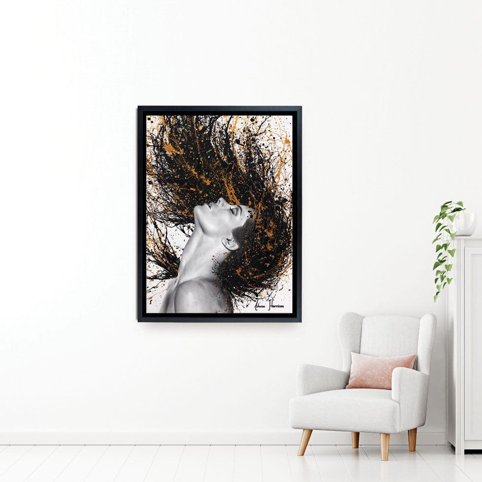 Golden Onyx Sensation Canvas Print wall art product Ashvin Harrison