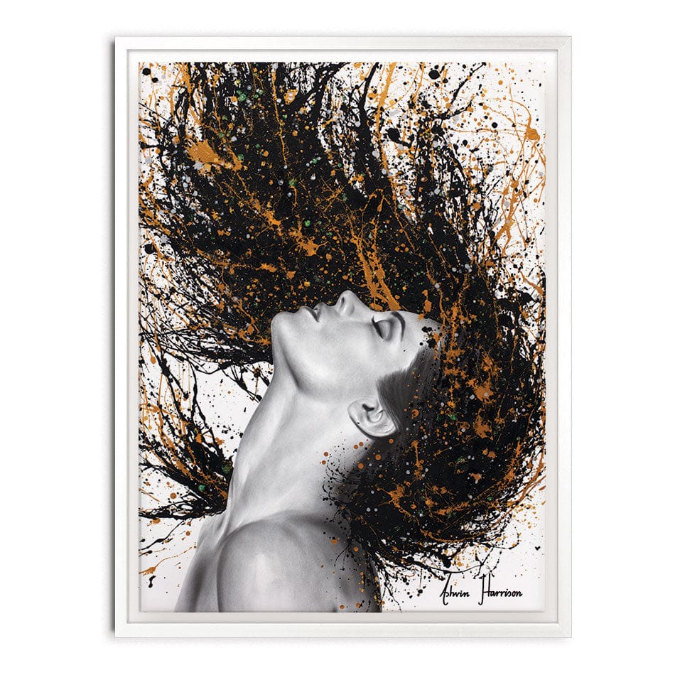 Golden Onyx Sensation Canvas Print wall art product Ashvin Harrison