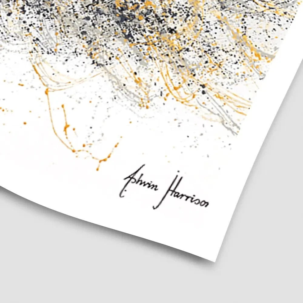 Golden Onyx Tree Art Print Golden Onyx Tree Art Print wall art product Ashvin Harrison