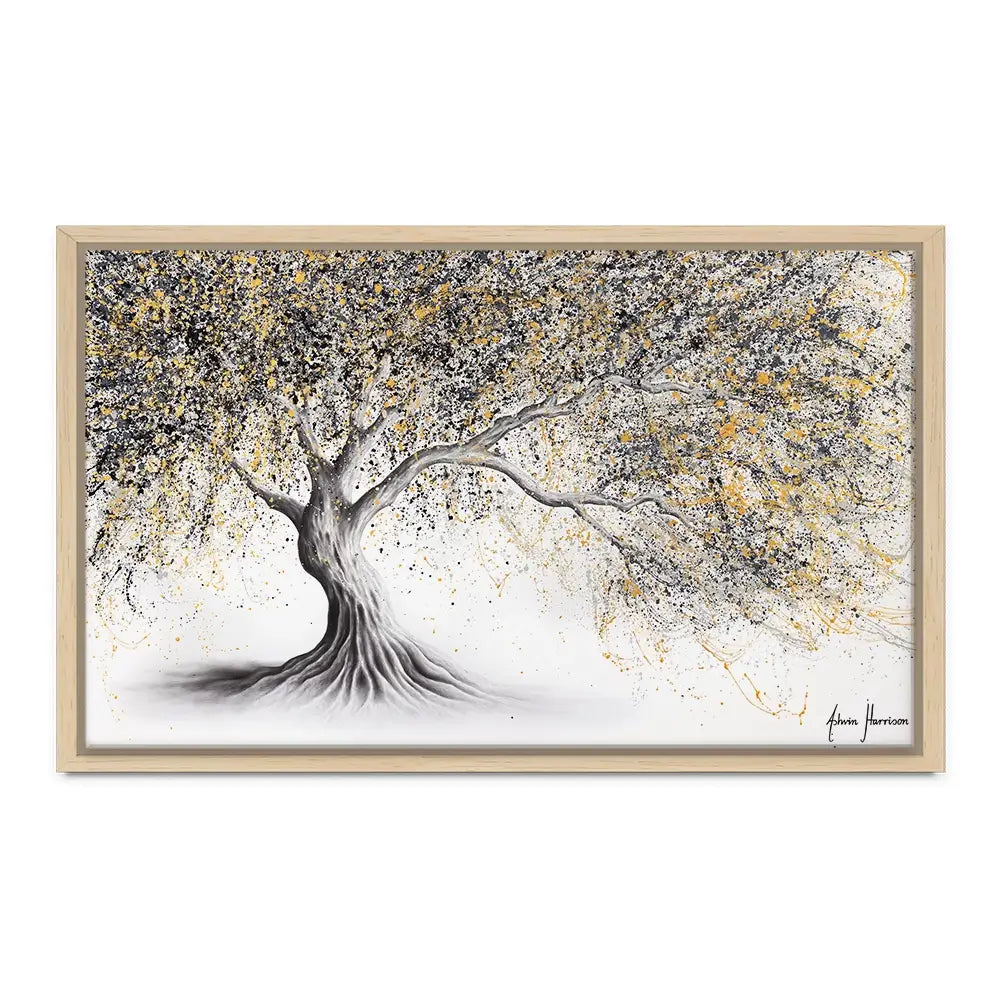 Golden Onyx Tree Oversized Canvas Print Golden Onyx Tree Oversized Canvas Print wall art product Ashvin Harrison