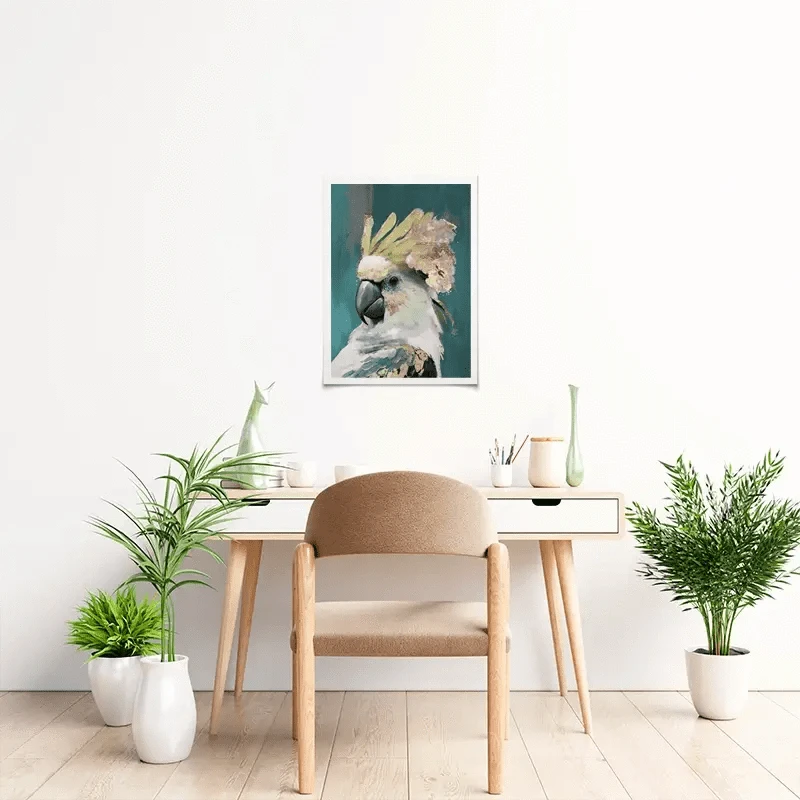 Golden Parrot Art Print Golden Parrot Art Print wall art product Svetlana Aleynikova