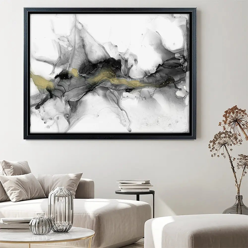 Golden Precipice Canvas Print Golden Precipice Canvas Print wall art product Jennifer Goldberger