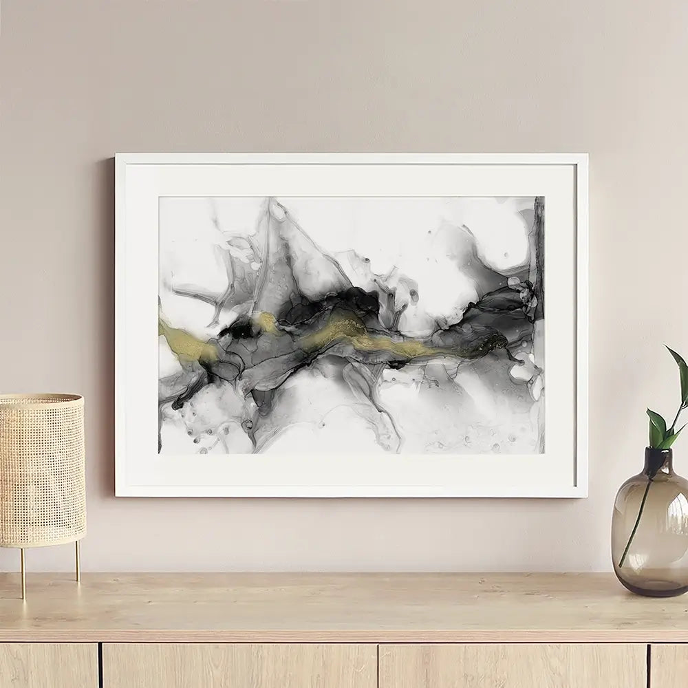 Golden Precipice Framed Art Print Golden Precipice Framed Art Print wall art product Jennifer Goldberger