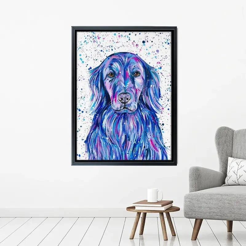Golden Retriever Canvas Print Golden Retriever Canvas Print wall art product Emma LC Art