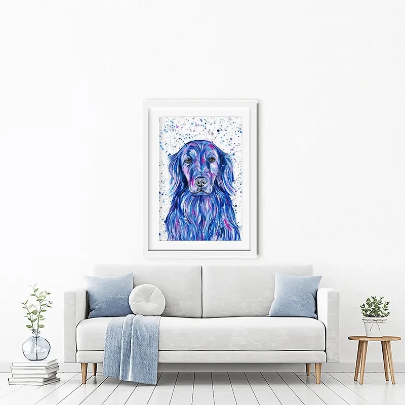 Golden Retriever Framed Art Print Golden Retriever Framed Art Print wall art product Emma LC Art
