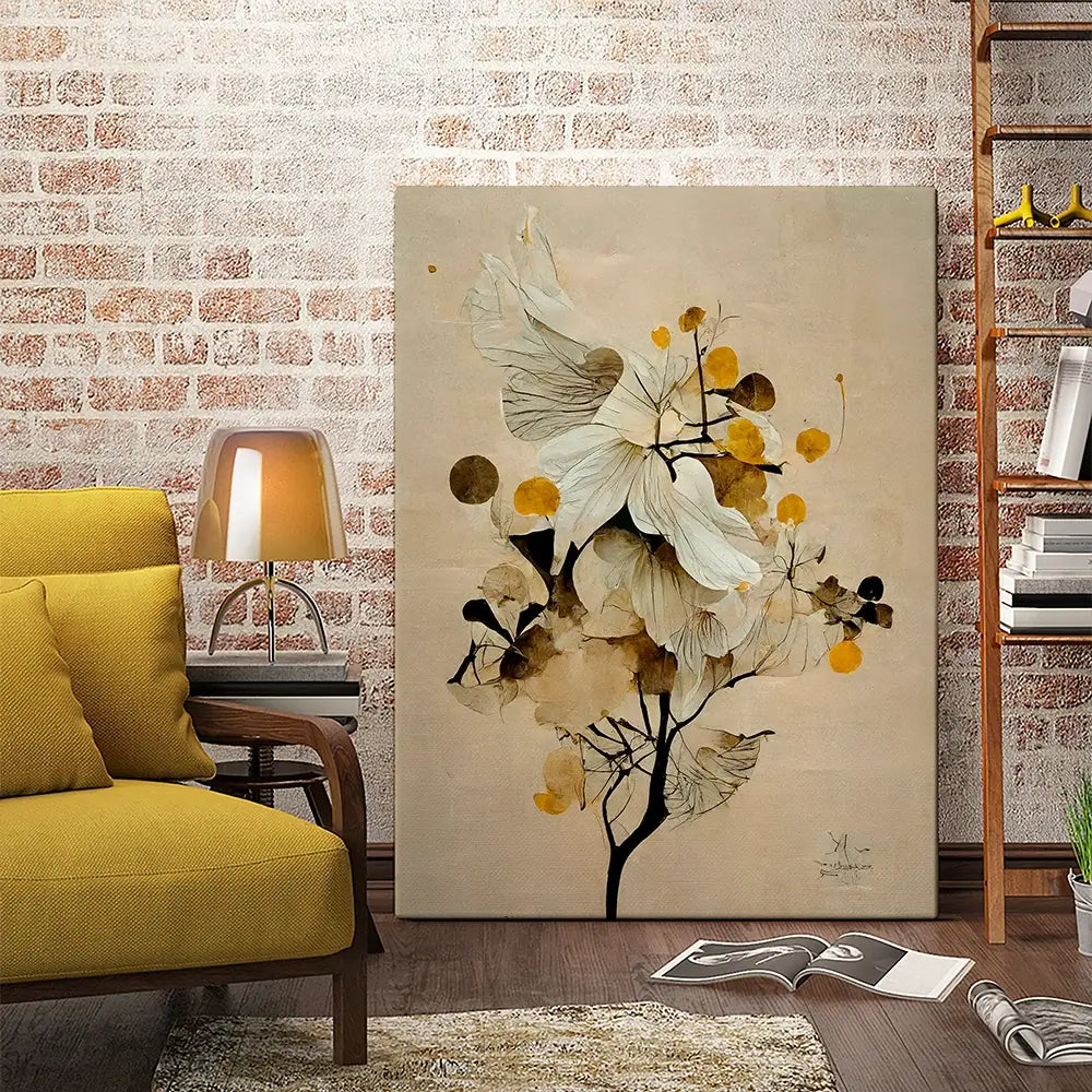 Golden Seed Canvas Print Golden Seed Canvas Print wall art product Treechild