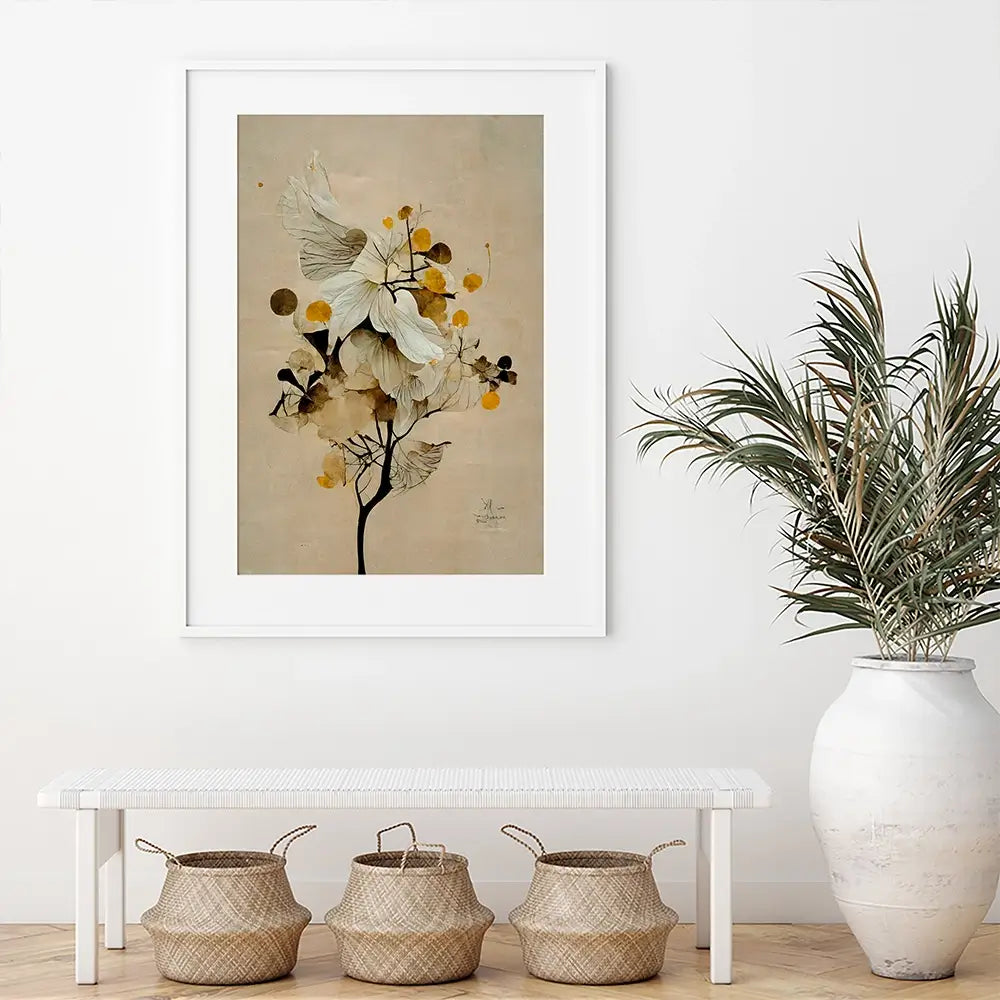 Golden Seed Framed Art Print Golden Seed Framed Art Print wall art product Treechild