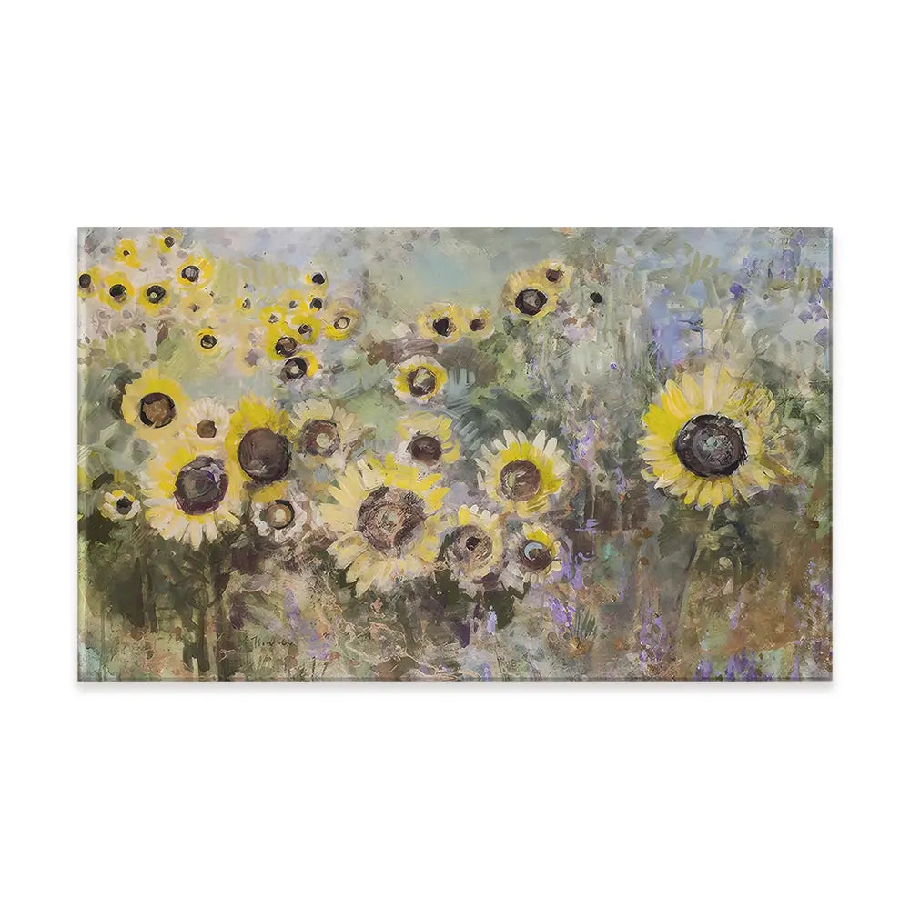 Golden Sunflowers Canvas Print Golden Sunflowers Canvas Print wall art product Tiffani Taylor - Independent