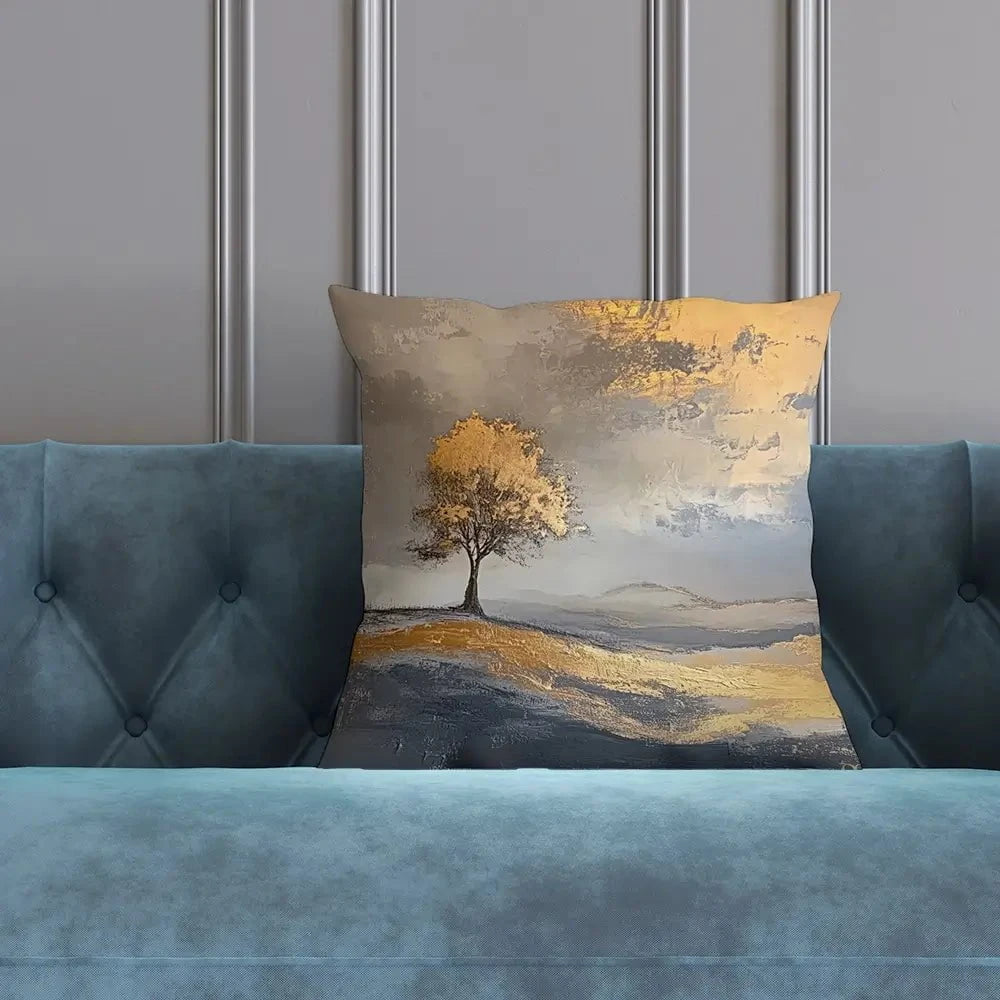 Golden Tree Cushion Golden Tree Cushion wall art product David Alexander Elder