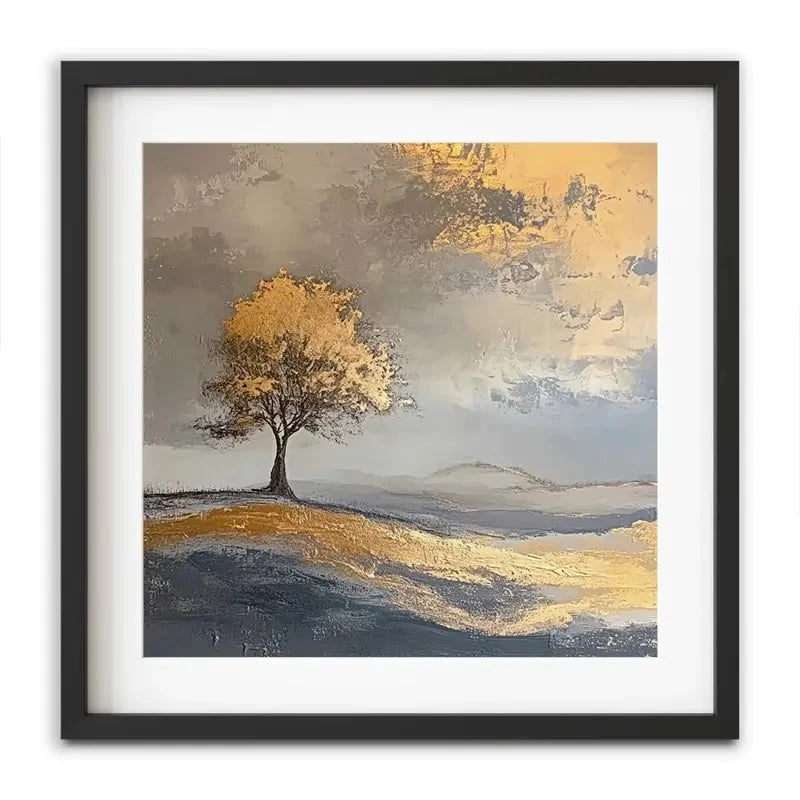 Golden Tree Framed Art Print Golden Tree Framed Art Print wall art product David Alexander Elder