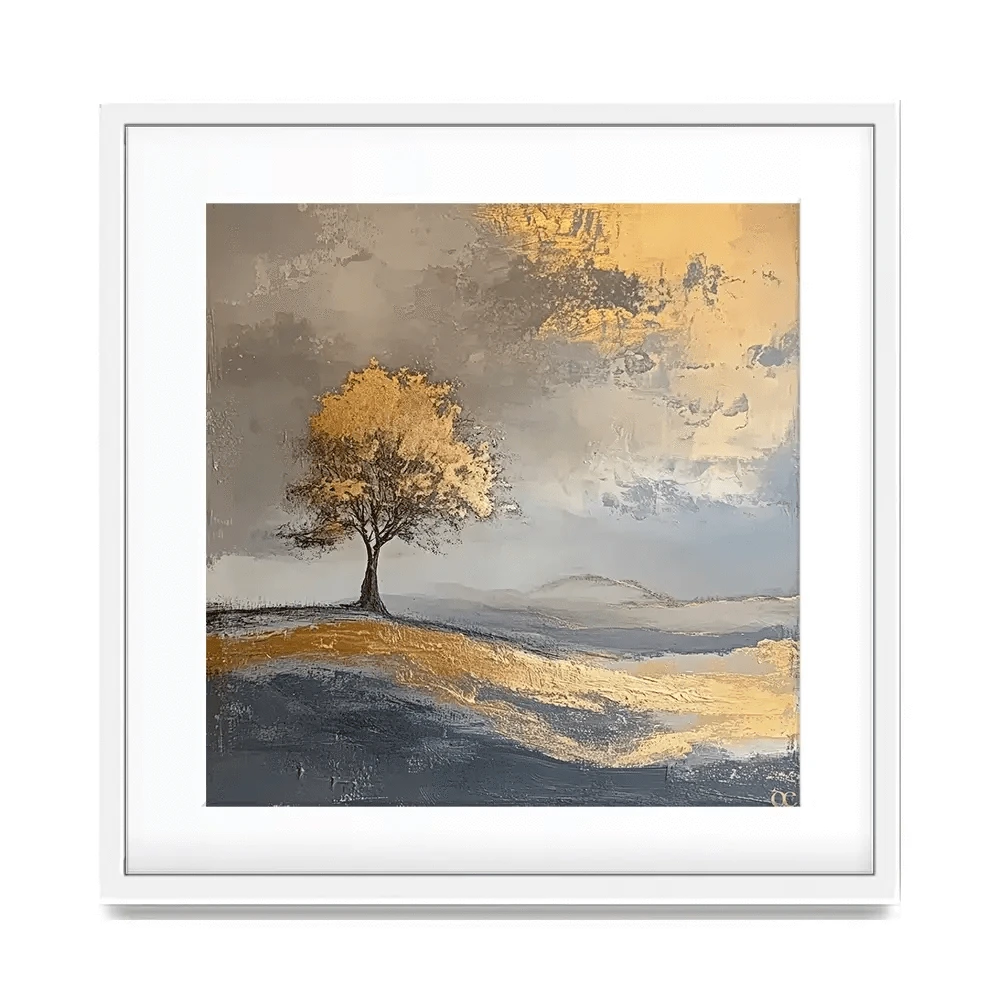 Golden Tree Framed Art Print Golden Tree Framed Art Print wall art product David Alexander Elder