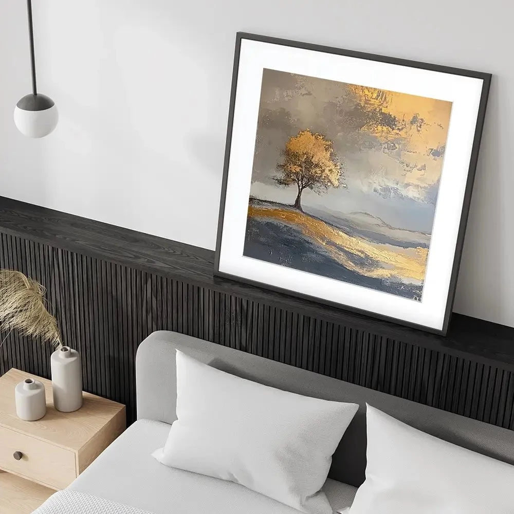 Golden Tree Framed Art Print Golden Tree Framed Art Print wall art product David Alexander Elder