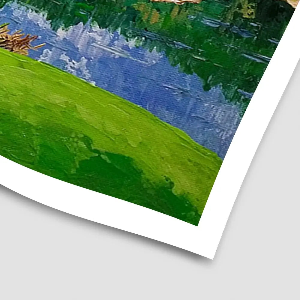 Golf Art Print Golf Art Print wall art product Olga Tkachyk
