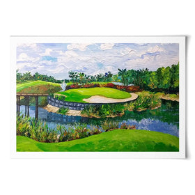 Golf Art Print Golf Art Print wall art product Olga Tkachyk