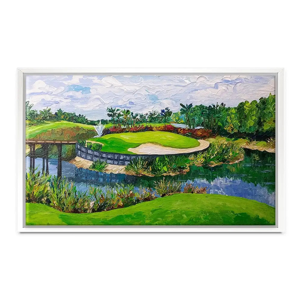 Golf Canvas Print Golf Canvas Print wall art product Olga Tkachyk