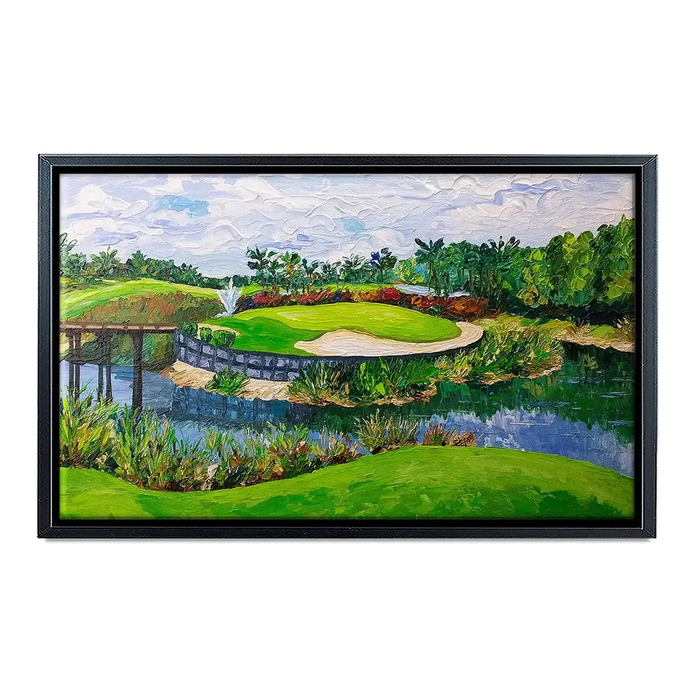 Golf Canvas Print Golf Canvas Print wall art product Olga Tkachyk