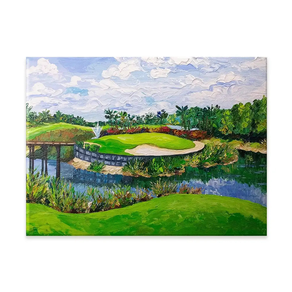 Golf Canvas Print Golf Canvas Print wall art product Olga Tkachyk