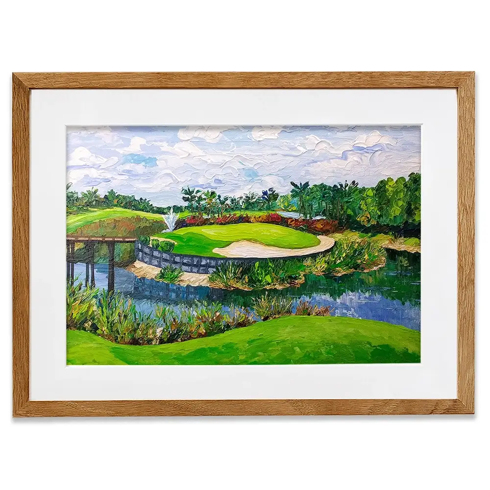 Golf Framed Art Print Golf Framed Art Print wall art product Olga Tkachyk