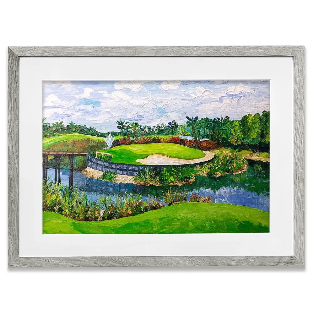 Golf Framed Art Print Golf Framed Art Print wall art product Olga Tkachyk
