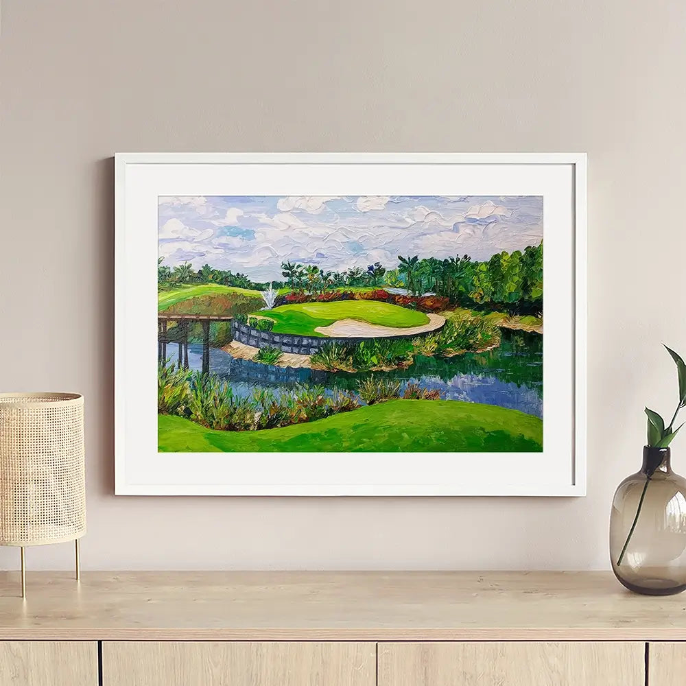 Golf Framed Art Print Golf Framed Art Print wall art product Olga Tkachyk