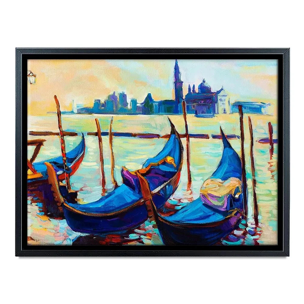 Gondolas Canvas Print Gondolas Canvas Print wall art product Boyan Dimitrov / Shutterstock