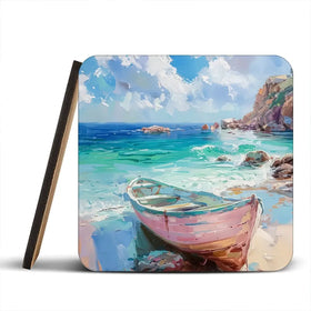 Gone Ashore Coaster Set Gone Ashore Coaster Set wall art product Art Print Shop