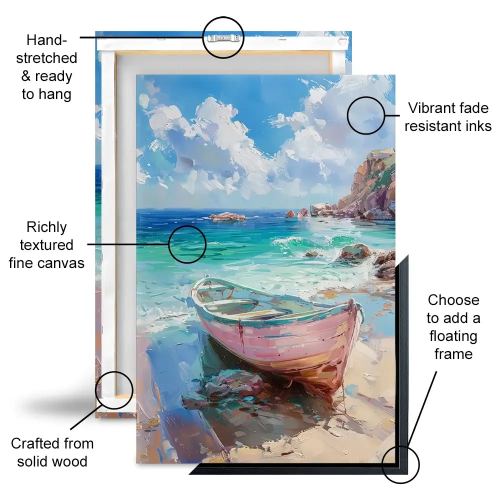 Gone Ashore Oversized Canvas Print Gone Ashore Oversized Canvas Print wall art product David Alexander Elder